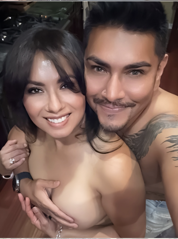 Gabby and Rich  - Creative Couple exotic - Sexy Selfie Centerfold Couple 88